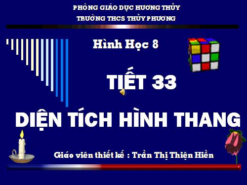 Chương II. §4. Diện tích hình thang