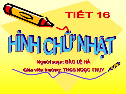 Chương I. §9. Hình chữ nhật