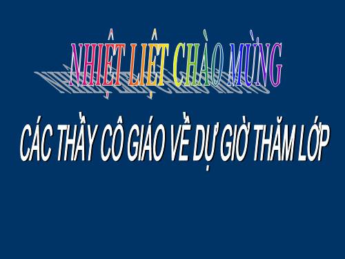 Chương III. §4. Khái niệm hai tam giác đồng dạng