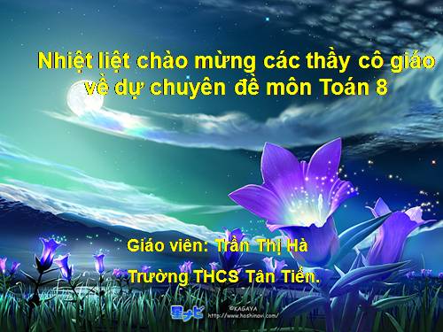 Chương I. §11. Hình thoi