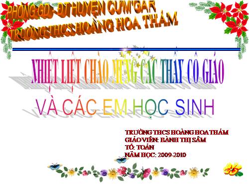 Chương II. §1. Đa giác. Đa giác đều