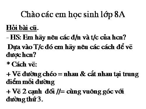 Chương I. §10. Đường thẳng song song với một đường thẳng cho trước