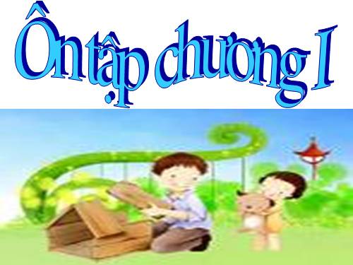 Ôn tập Chương I. Tứ giác