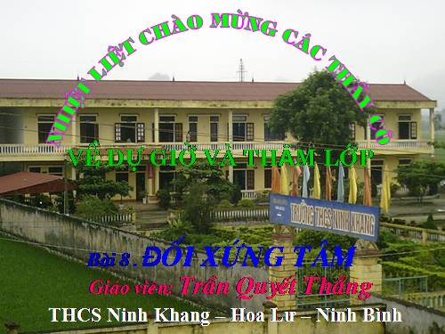 Chương I. §8. Đối xứng tâm