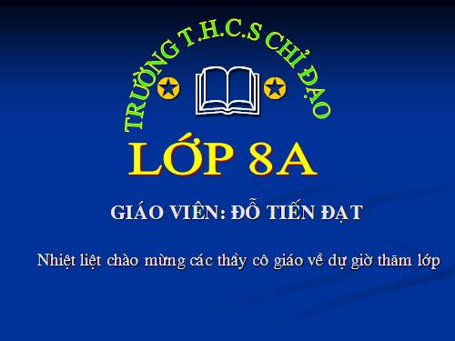 Chương I. §10. Đường thẳng song song với một đường thẳng cho trước