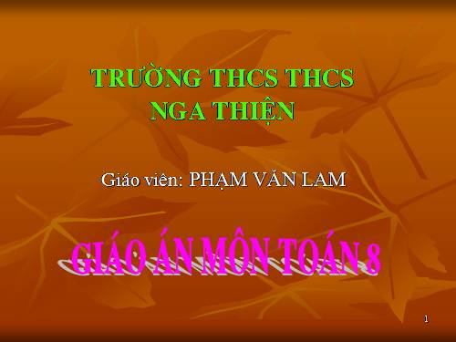 Chương I. §8. Đối xứng tâm