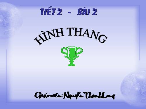 Chương I. §2. Hình thang