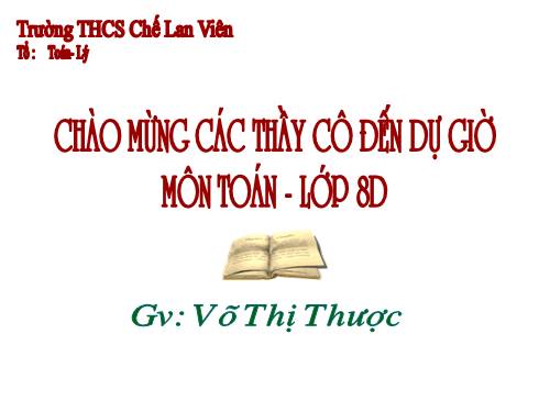 Chương I. §11. Hình thoi