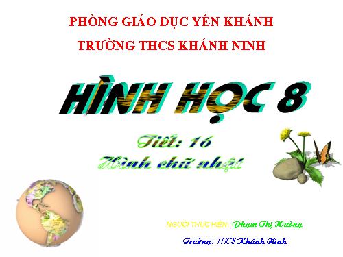 Chương I. §9. Hình chữ nhật