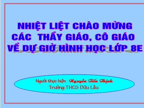 Các bài Luyện tập