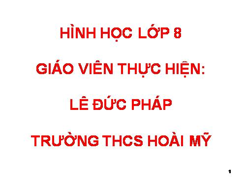 Chương I. §11. Hình thoi