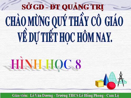 Chương II. §1. Đa giác. Đa giác đều