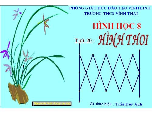 Chương I. §11. Hình thoi