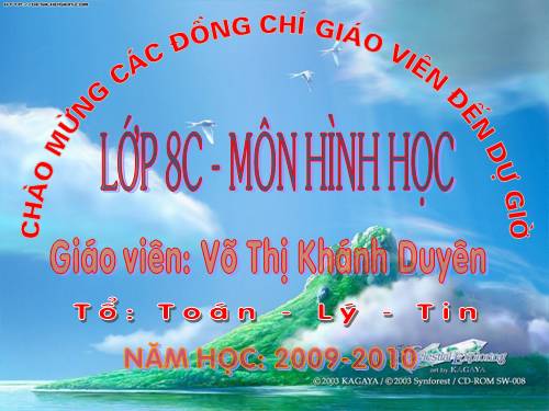 Chương I. §6. Đối xứng trục