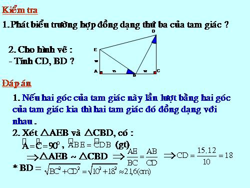 Các bài Luyện tập