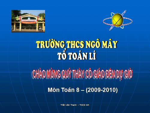 Chương I. §4. Đường trung bình của tam giác, của hình thang