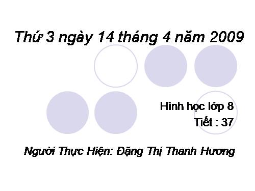 Chương III. §1. Định lí Ta-lét trong tam giác