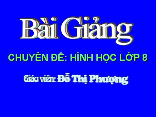 Các bài Luyện tập