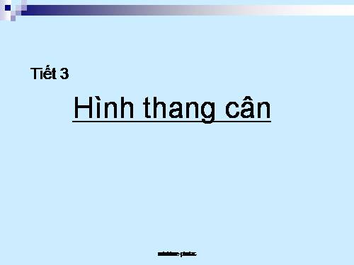 Chương I. §3. Hình thang cân