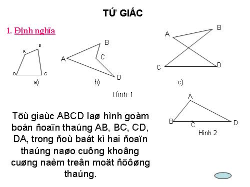 Chương I. §1. Tứ giác