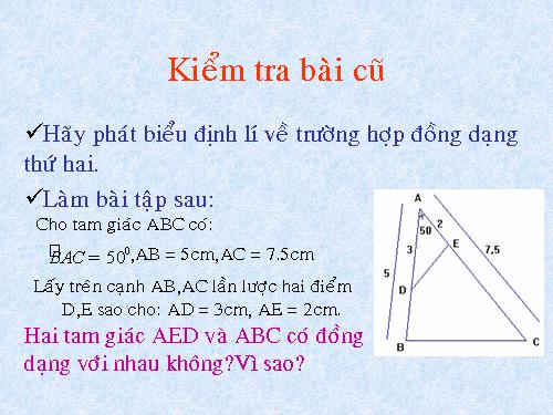 Chương III. §7. Trường hợp đồng dạng thứ ba