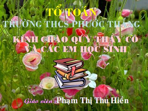 Chương I. §10. Đường thẳng song song với một đường thẳng cho trước