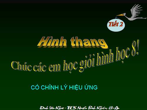 Chương I. §2. Hình thang