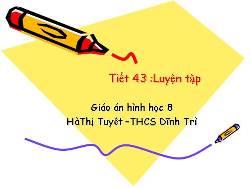 Các bài Luyện tập