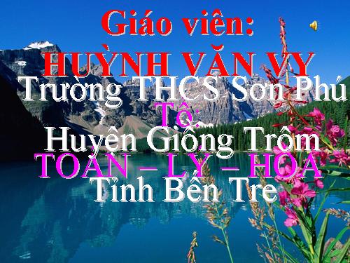 Chương IV. §4. Hình lăng trụ đứng