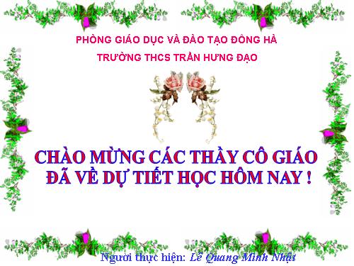 Chương I. §10. Đường thẳng song song với một đường thẳng cho trước