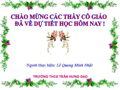 Chương I. §10. Đường thẳng song song với một đường thẳng cho trước