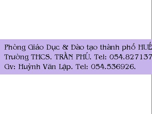 Chương IV. §8. Diện tích xung quanh của hình chóp đều