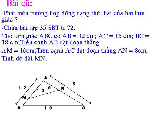 Chương III. §7. Trường hợp đồng dạng thứ ba