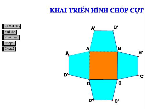 Chương IV. §7. Hình chóp đều và hình chóp cụt đều