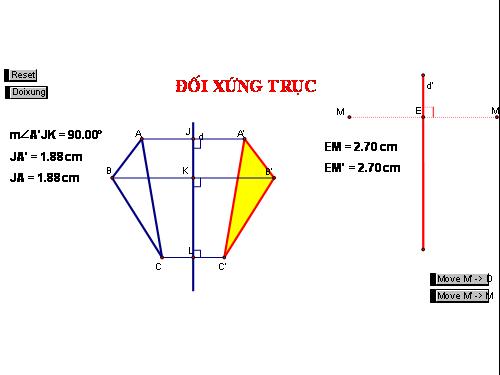 Chương I. §6. Đối xứng trục