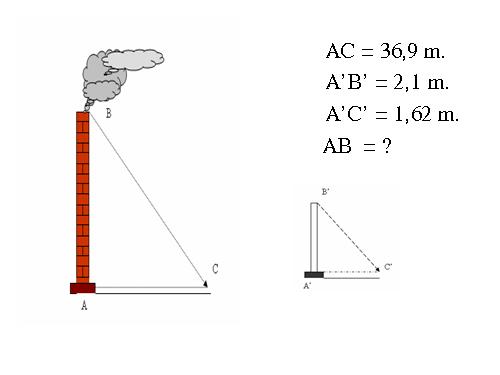 Chương III. §9. Ứng dụng thực tế của tam giác đồng dạng