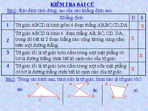 Chương II. §1. Đa giác. Đa giác đều