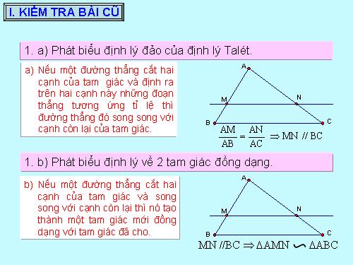 Chương III. §5. Trường hợp đồng dạng thứ nhất