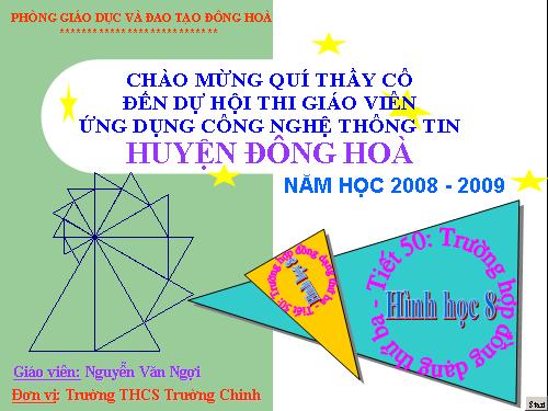 Chương III. §7. Trường hợp đồng dạng thứ ba