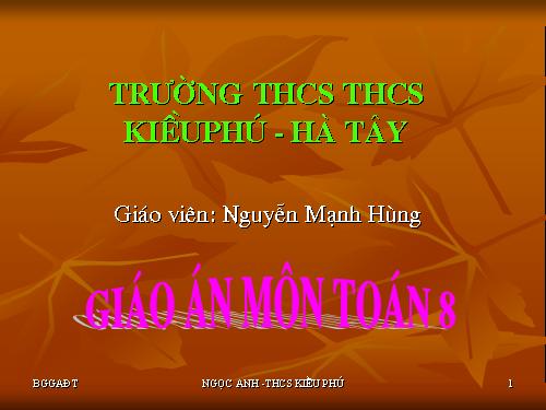 Chương I. §8. Đối xứng tâm