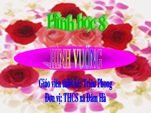 Chương I. §12. Hình vuông