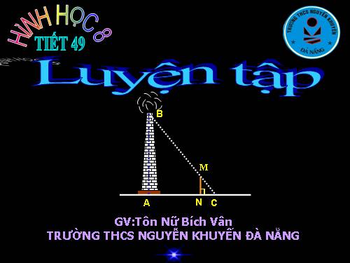 Các bài Luyện tập