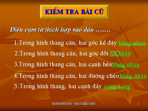 Chương I. §7. Hình bình hành