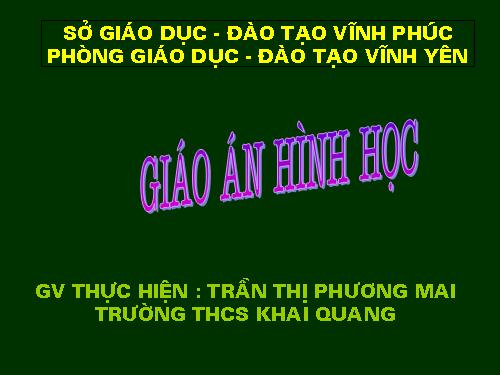 Chương III. §1. Định lí Ta-lét trong tam giác