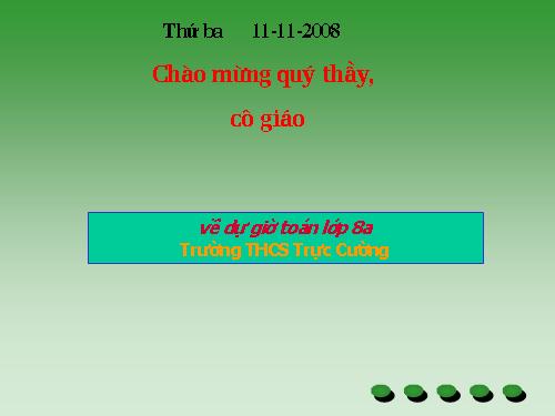 Chương I. §12. Hình vuông