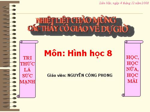 Chương II. §3. Diện tích tam giác