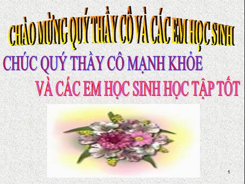 Chương I. §10. Đường thẳng song song với một đường thẳng cho trước