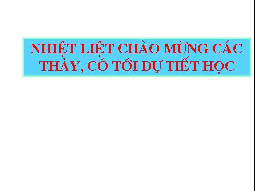 Các bài Luyện tập