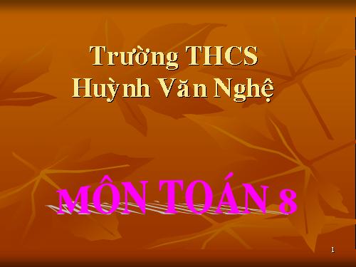 Chương I. §8. Đối xứng tâm