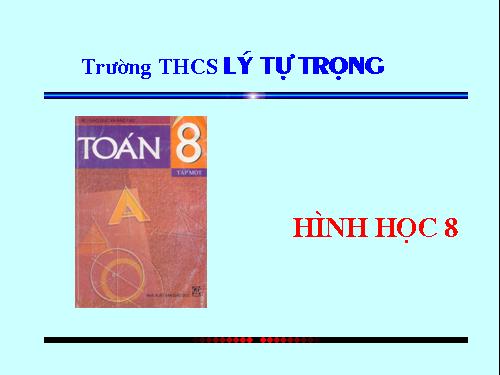 Chương I. §10. Đường thẳng song song với một đường thẳng cho trước